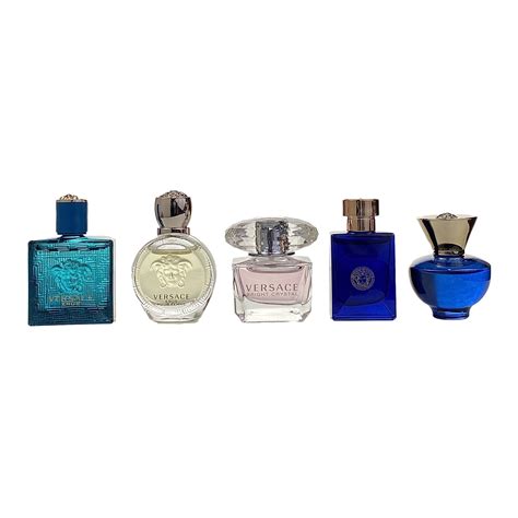 parfum miniaturen set versace|versace 5 piece mini set.